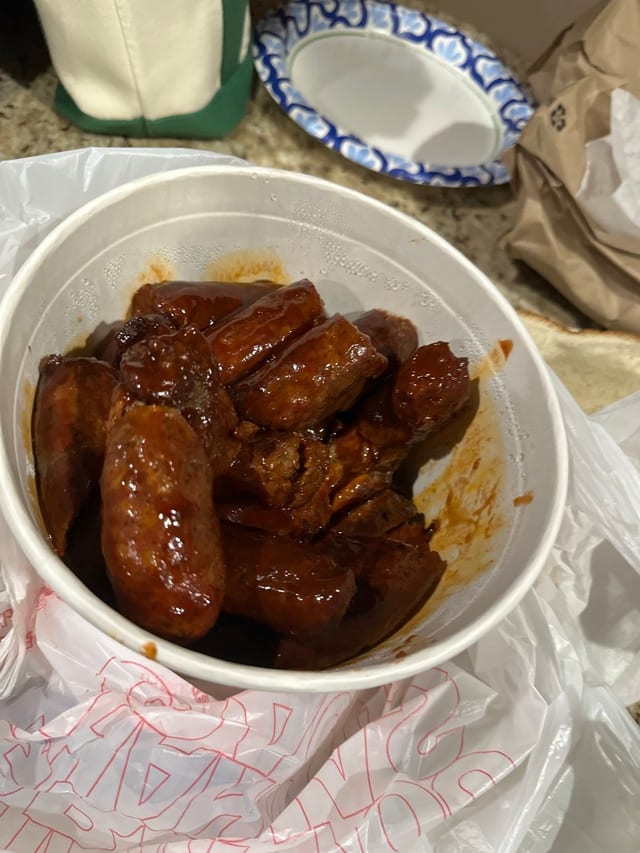 Bucket Rib Tips & Links Combo.
