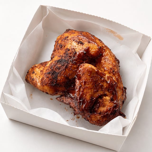 1/2 BBQ Chicken.